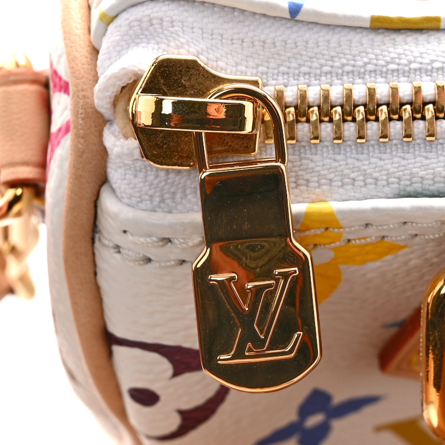 Louis Vuitton LV X TM Monogram Multicolor Nano Speedy White