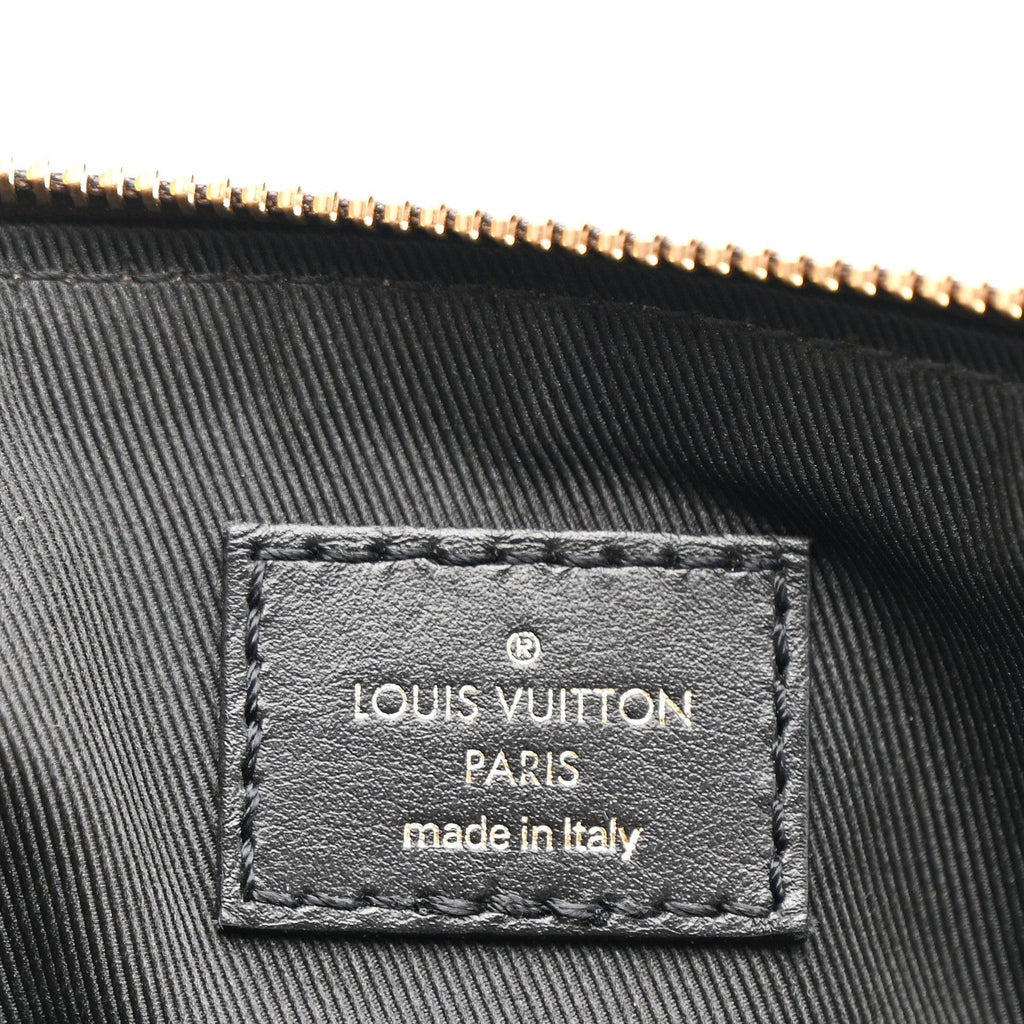 Louis Vuitton Damier Ebene Odeon Tote MM Black