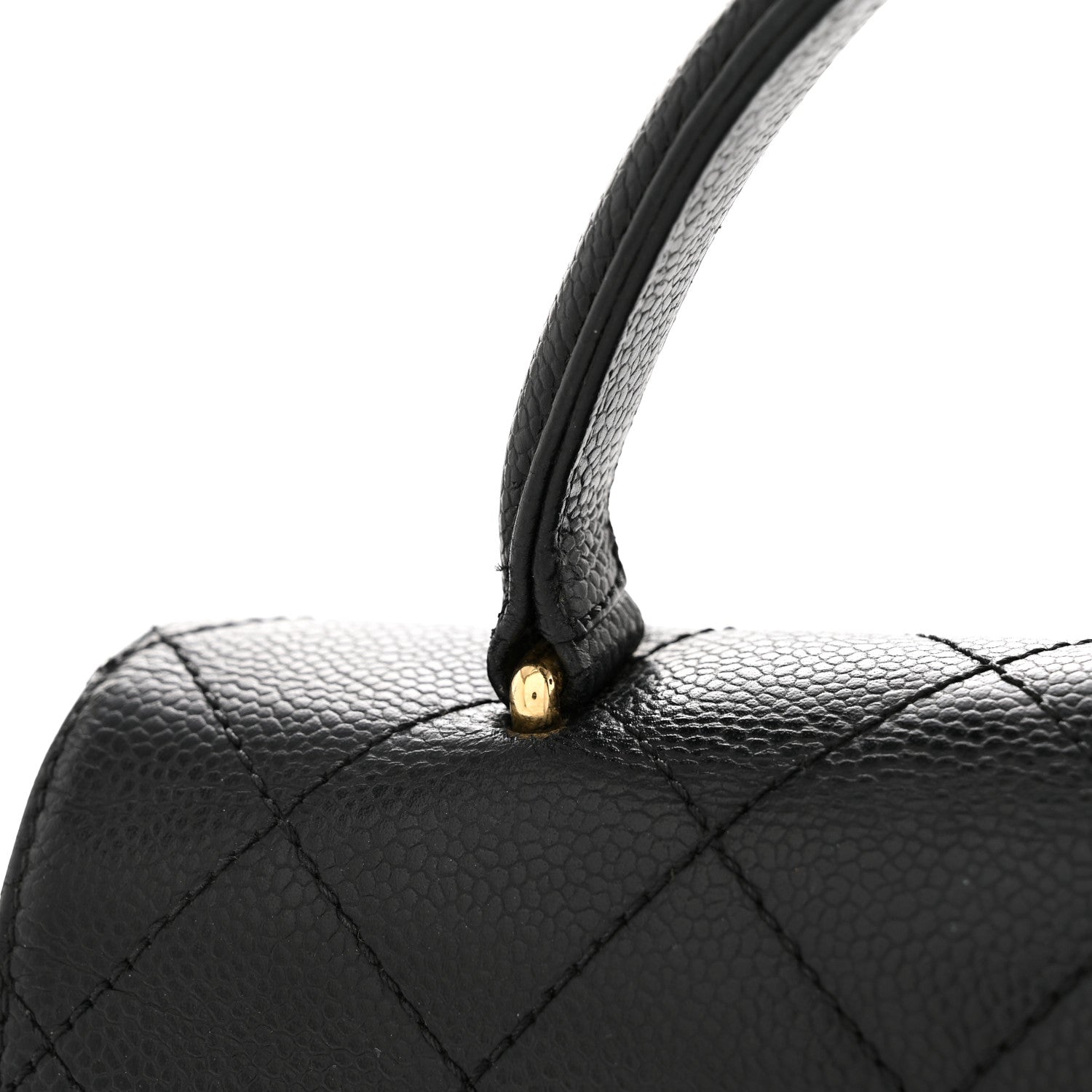Chanel Caviar Quilted Jumbo Kelly Flap Black
