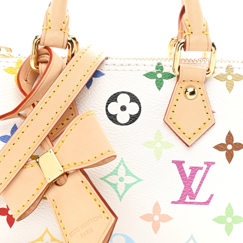 Louis Vuitton LV X TM Monogram Multicolor Nano Speedy White