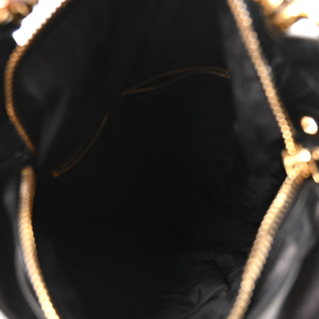 Gucci Calfskin Medium Darwin Convertible Backpack Black