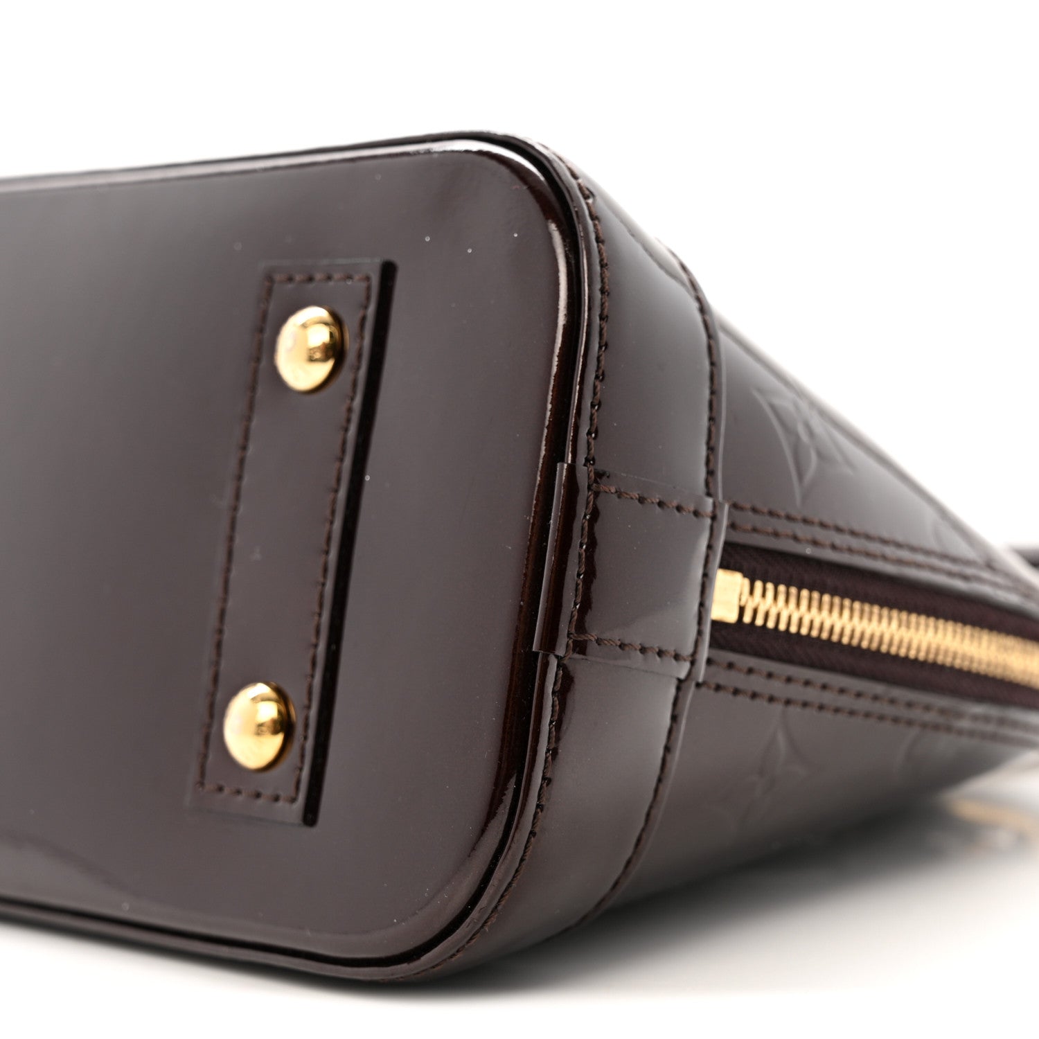 Louis Vuitton Vernis Alma BB Amarante
