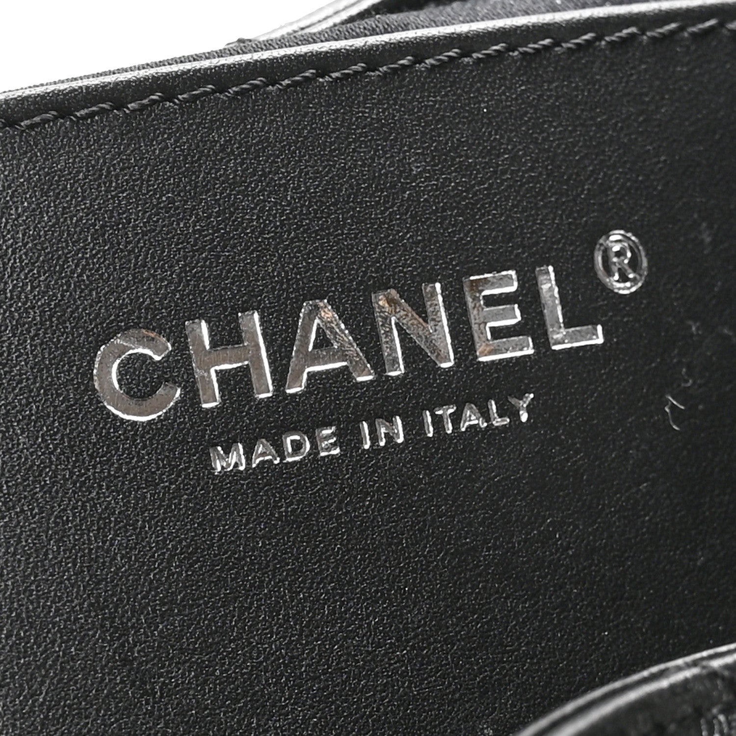 Chanel Shiny Crumpled Calfskin Quilted Small Chanel 25 Handbag Black