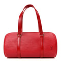 Louis Vuitton Epi Soufflot Castillan Red