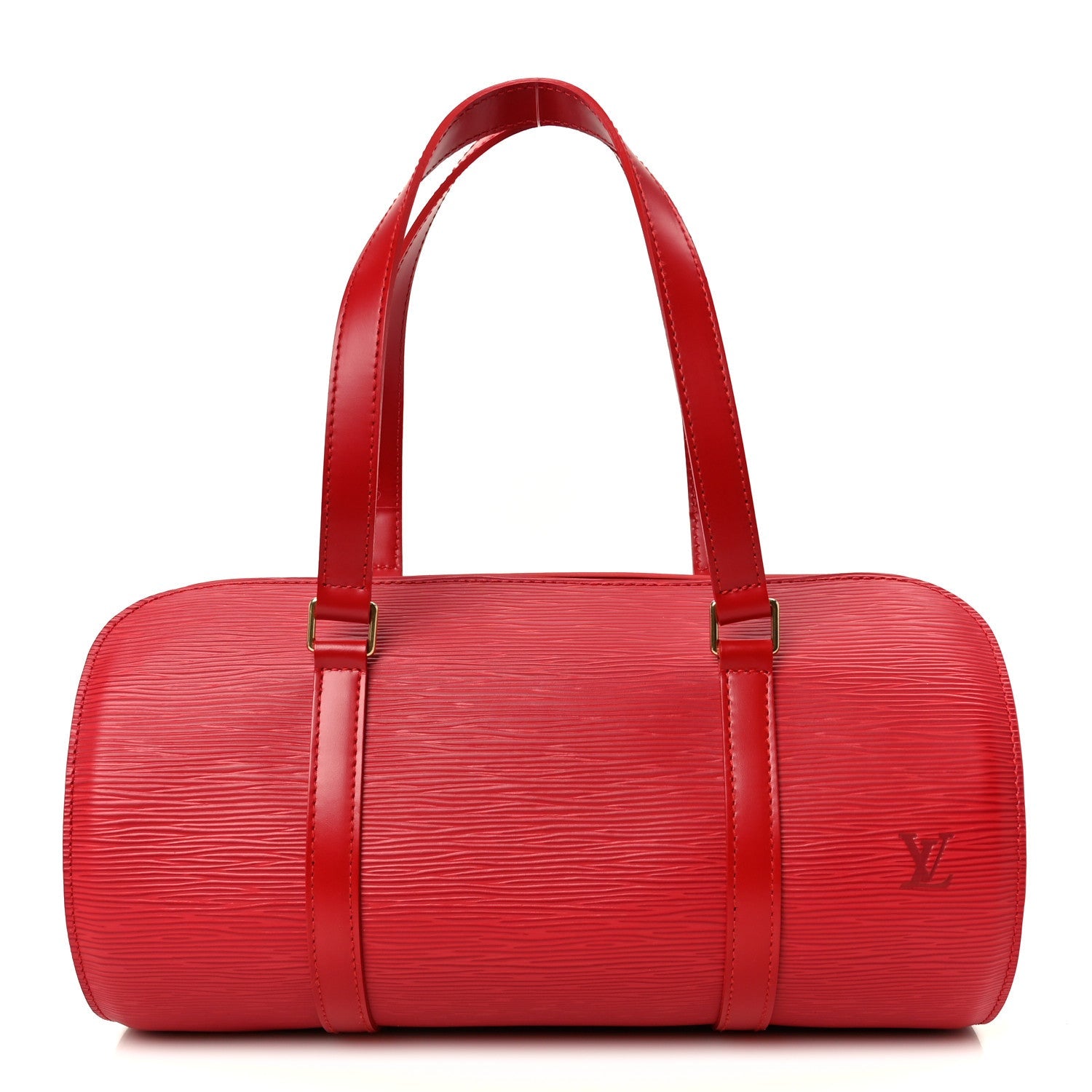 Louis Vuitton Epi Soufflot Castillan Red