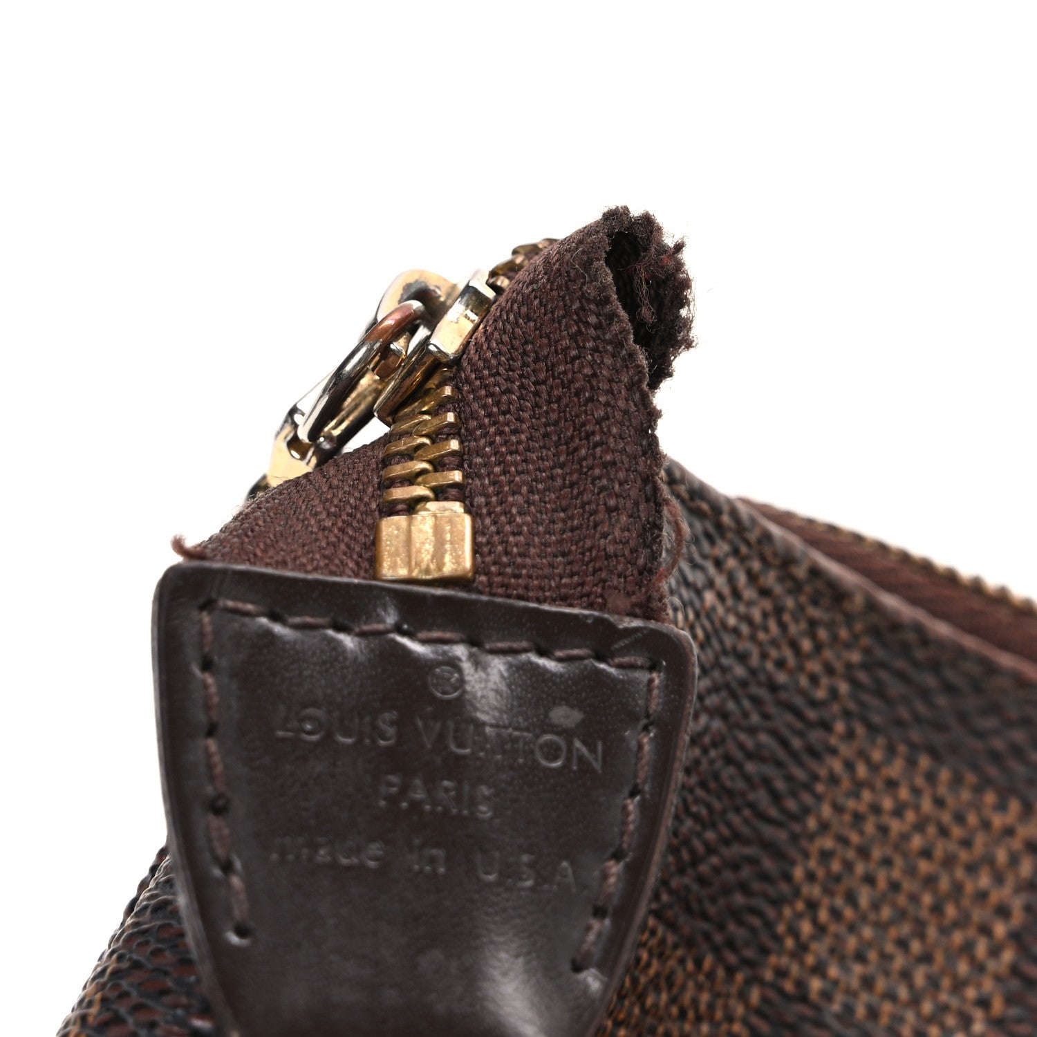 Louis Vuitton Damier Ebene Eva Clutch