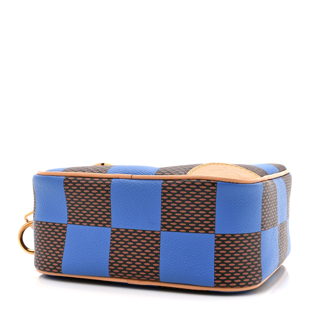 Louis Vuitton Damier Pop Chess Messenger Blue