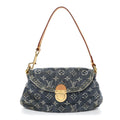 Louis Vuitton Monogram Denim Mini Pleaty Blue