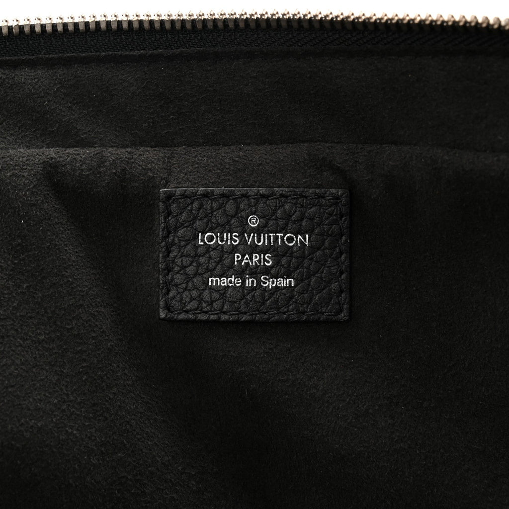Louis Vuitton Taurillon Armand Briefcase Black