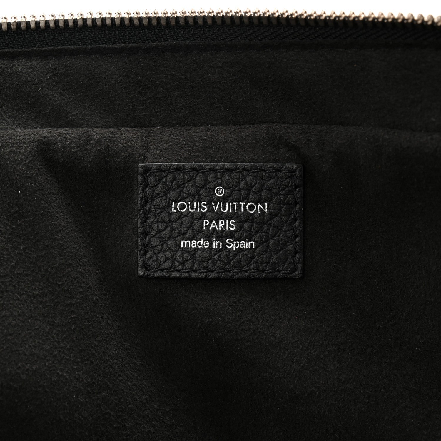Louis Vuitton Taurillon Armand Briefcase Black