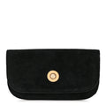 Chanel Velvet Flap Pouch Black