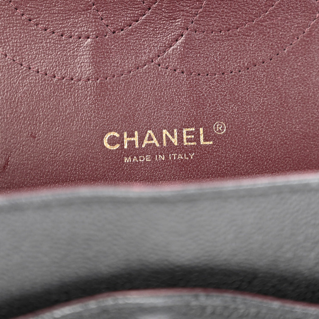 Chanel Caviar Quilted Jumbo Double Flap Black
