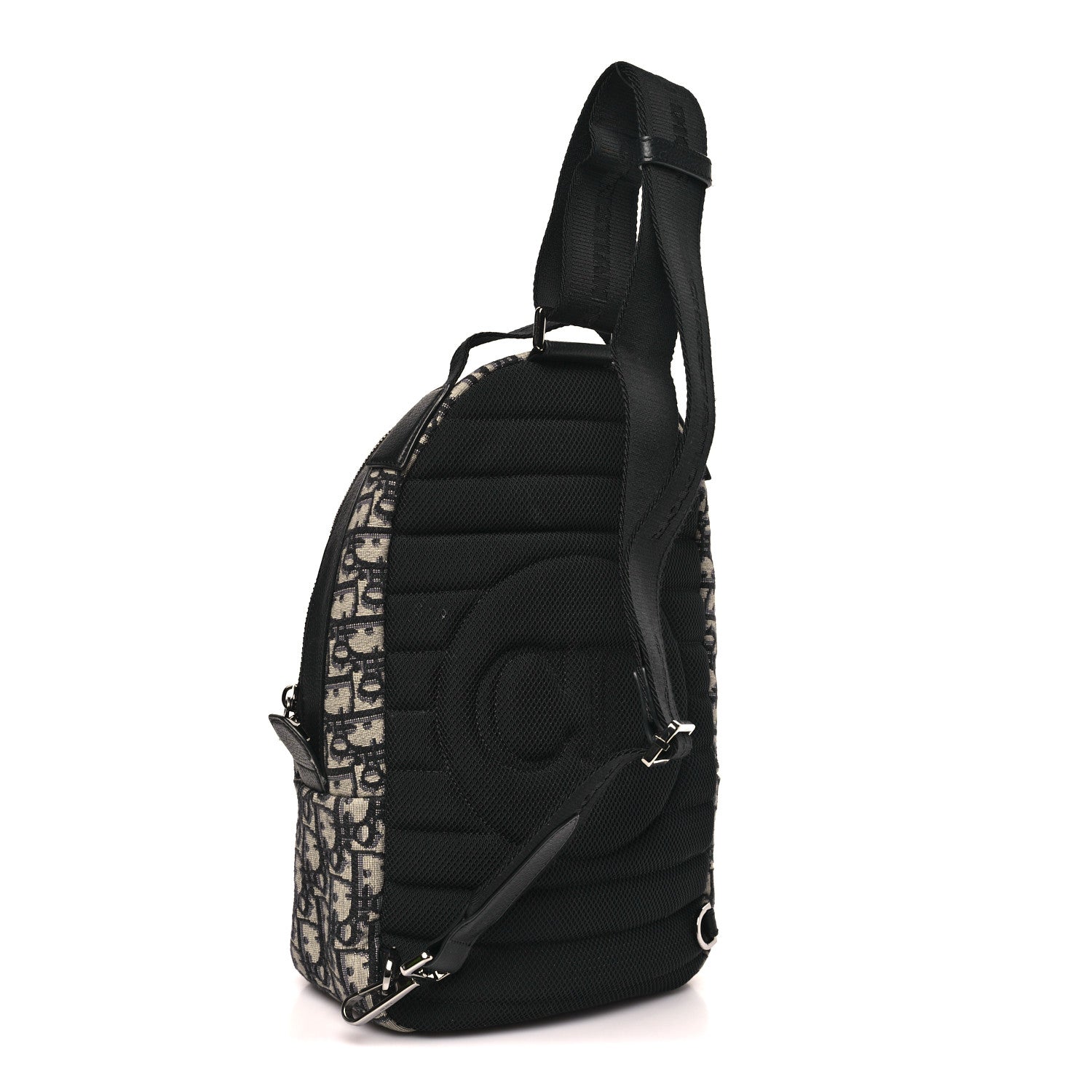 Christian Dior Oblique Mini Rider Backpack Black