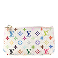 Louis Vuitton LV X TM Monogram Multicolor Key Pouch White