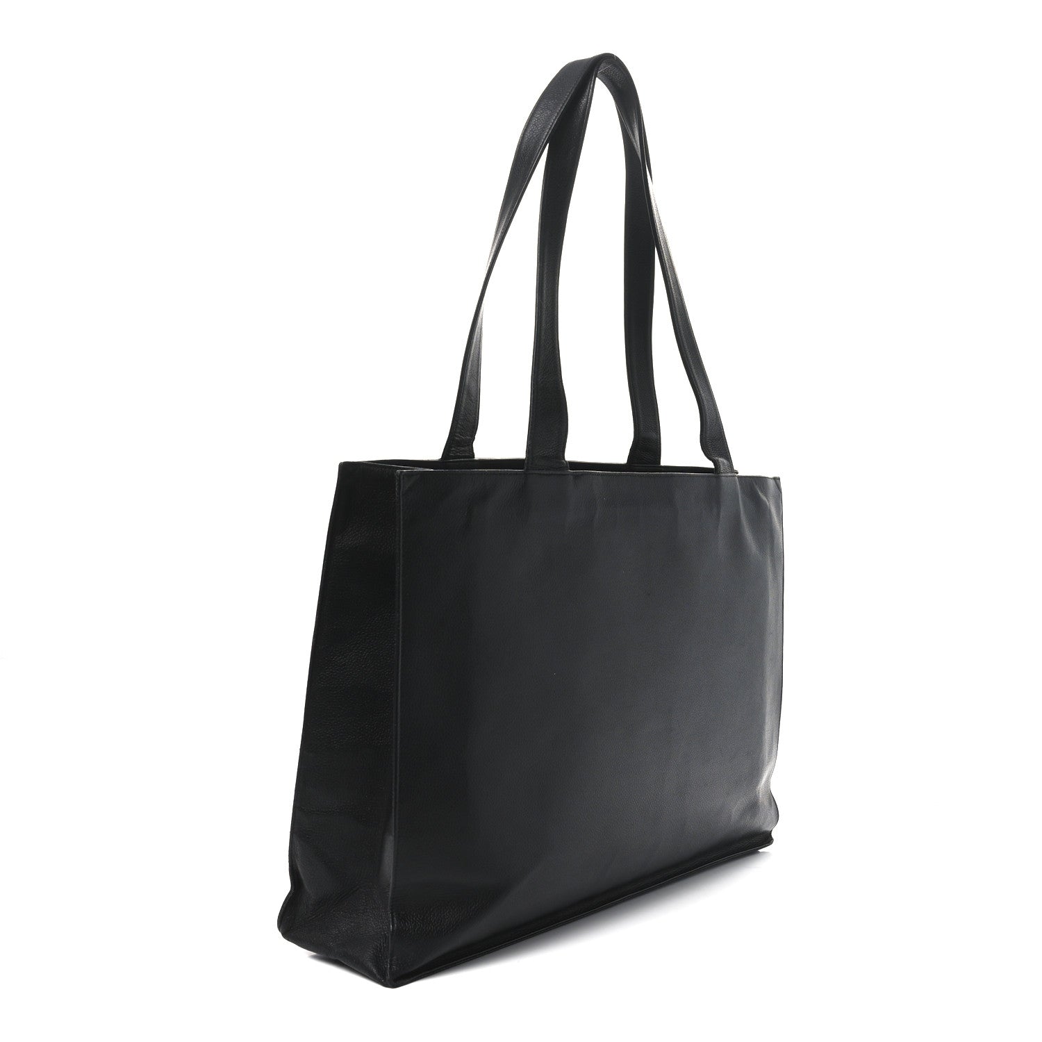 Chanel Caviar CC Tote Black