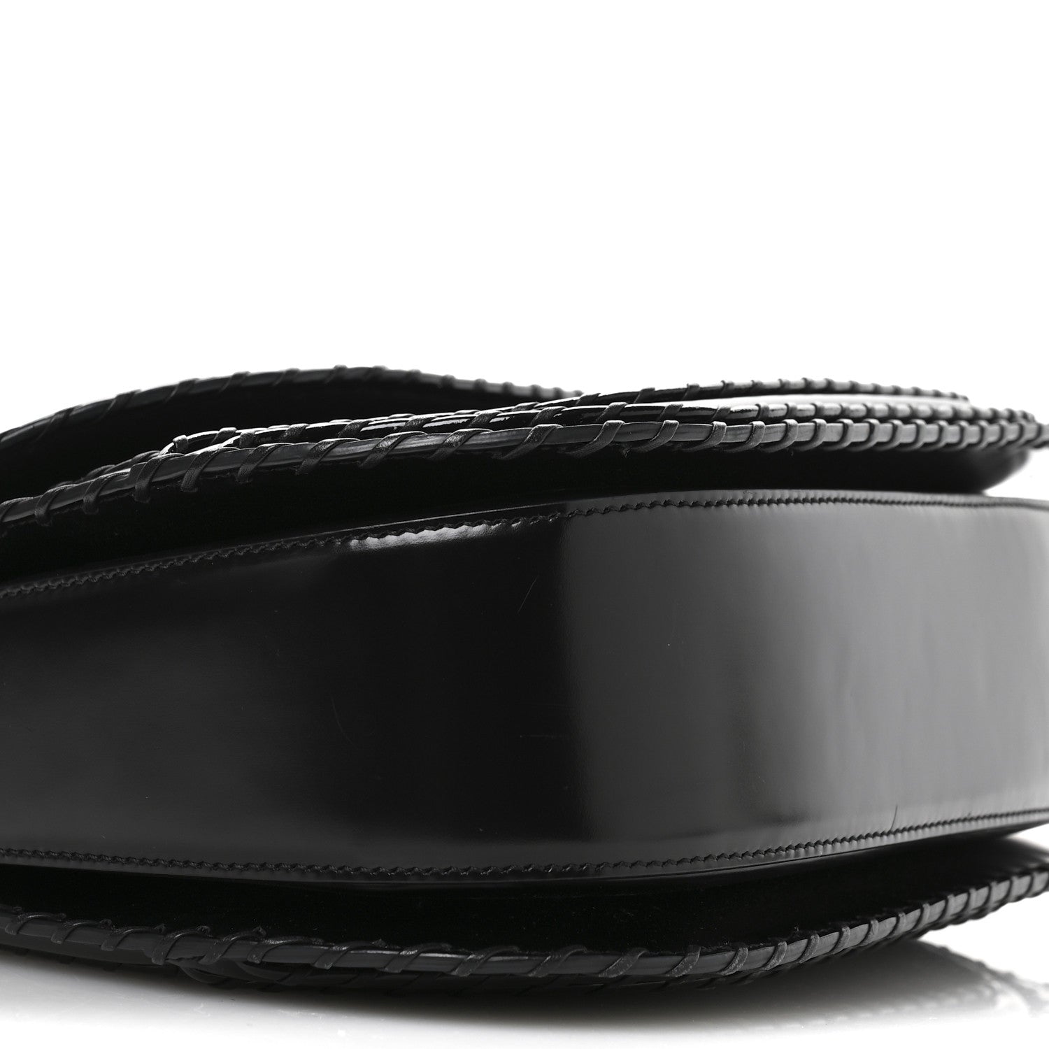 Gucci Pony Hair New Bamboo Medium Top Handle Bag Black