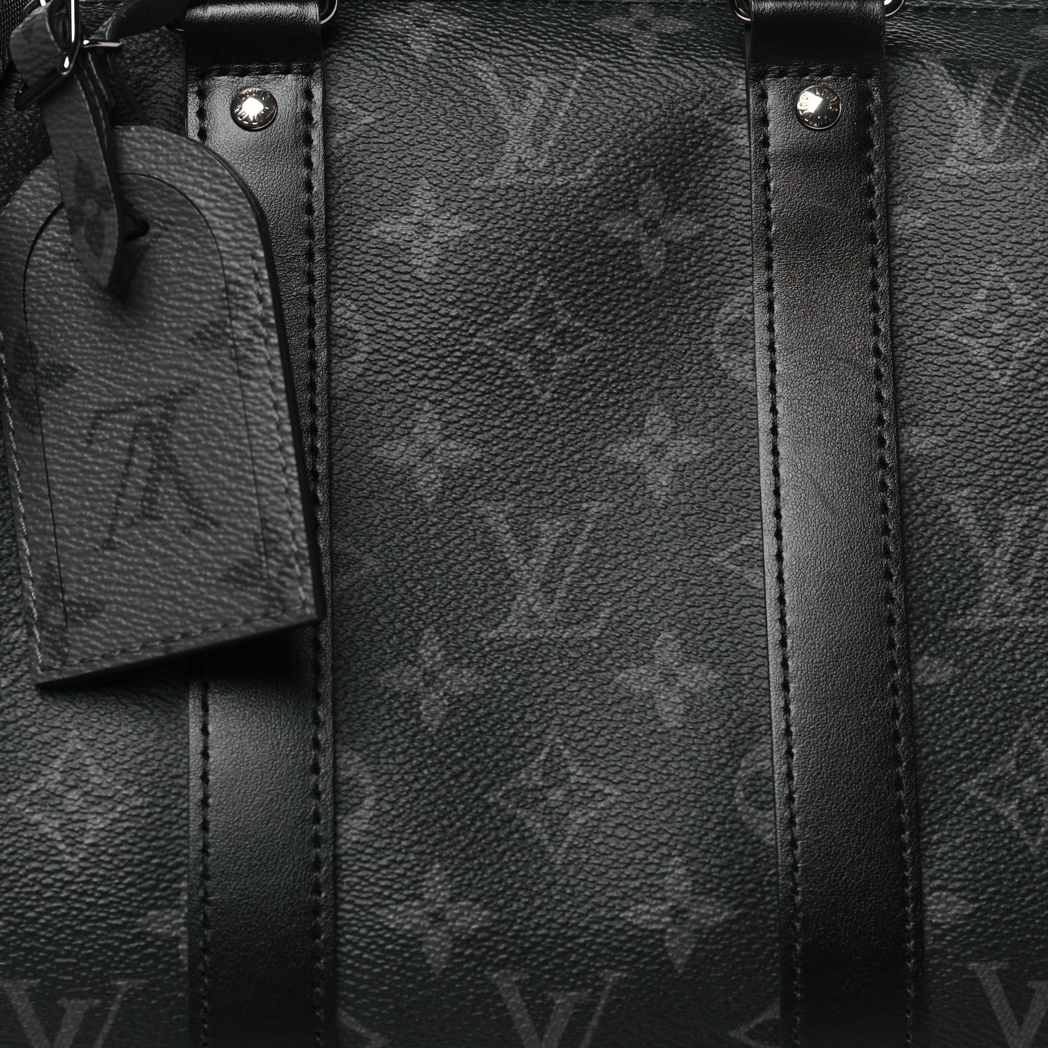 Louis Vuitton Monogram Eclipse Reverse Keepall Bandouliere 35