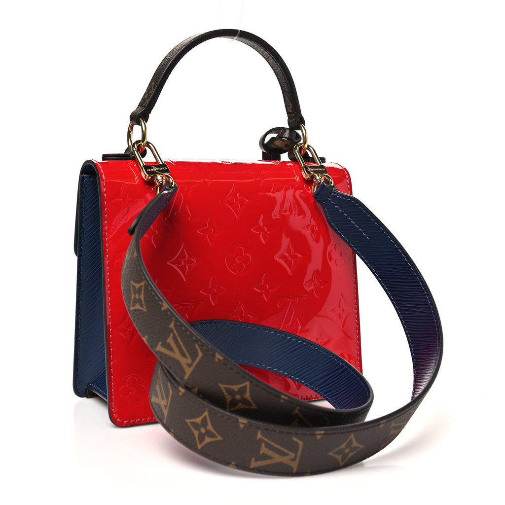 Louis Vuitton Vernis Epi Monogram Spring Street Scarlet