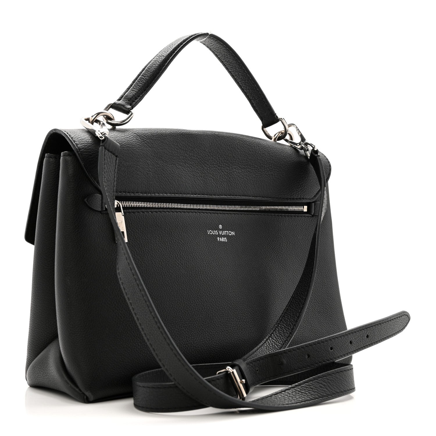 Louis Vuitton Soft Calfskin My Lockme Top Handle Black