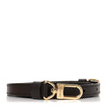 Louis Vuitton Calfskin 16mm Adjustable Shoulder Strap Brown