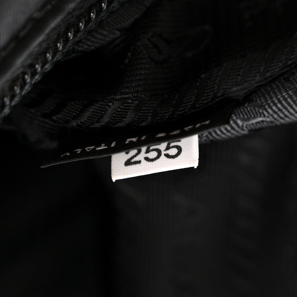 Prada Tessuto Nylon Mini Re-Edition 2000 Bag Black
