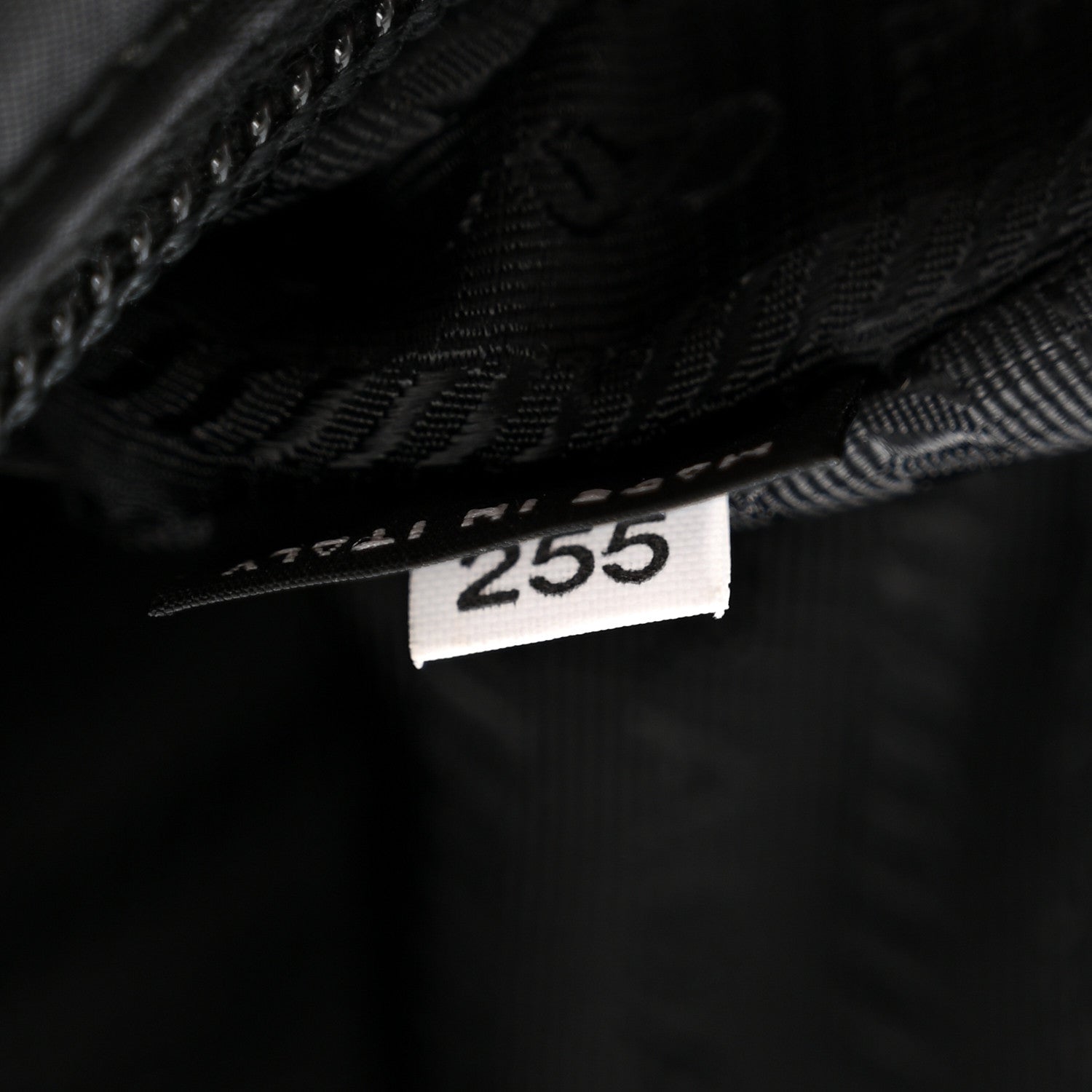 Prada Tessuto Nylon Mini Re-Edition 2000 Bag Black