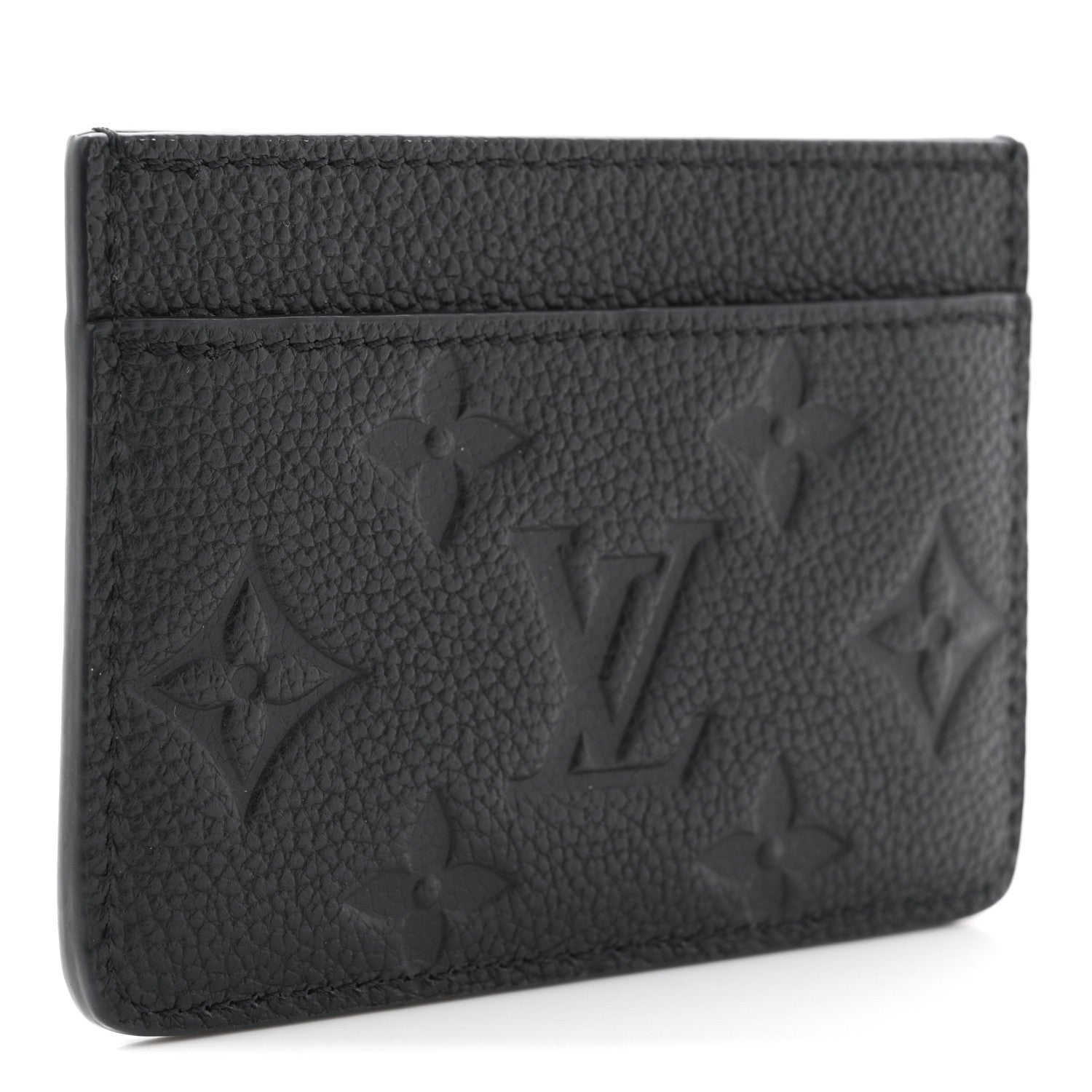 Louis Vuitton Empreinte Card Holder Black