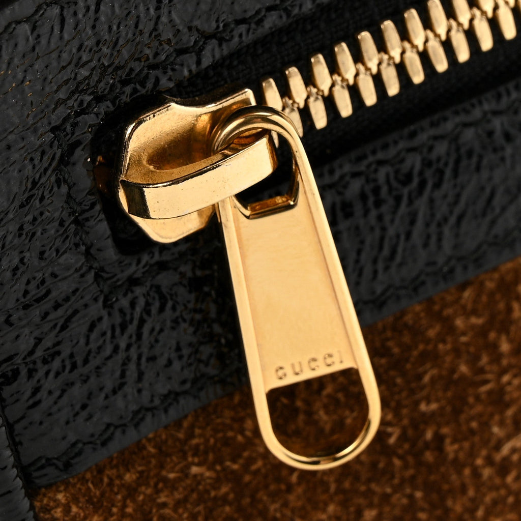 Gucci Suede Small Ophidia Belt Bag 85 34 Brown