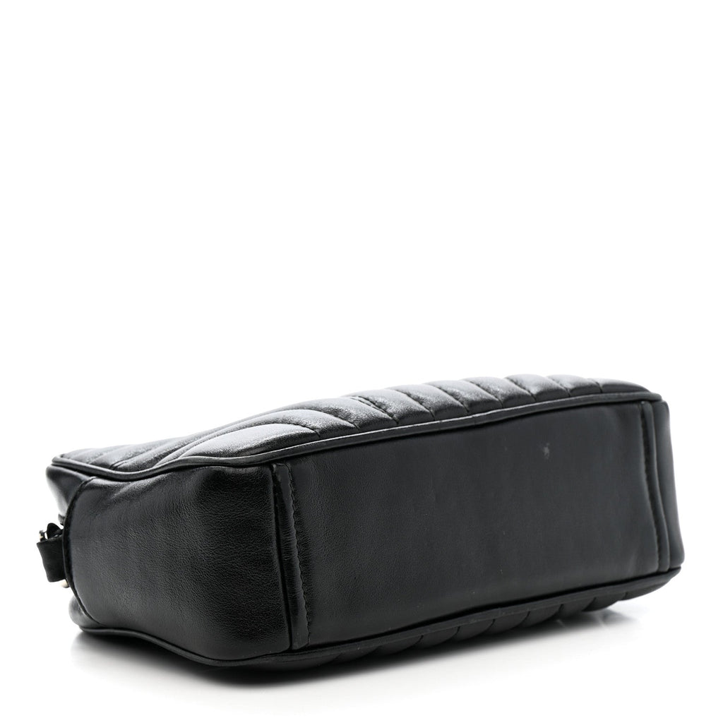 Prada Soft Calfskin Diagramme Camera Bag Black