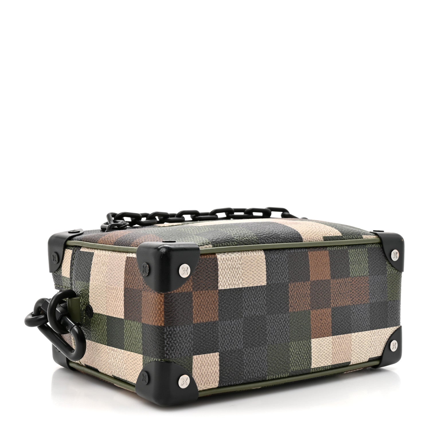 Louis Vuitton Damoflage Mini Soft Trunk Green