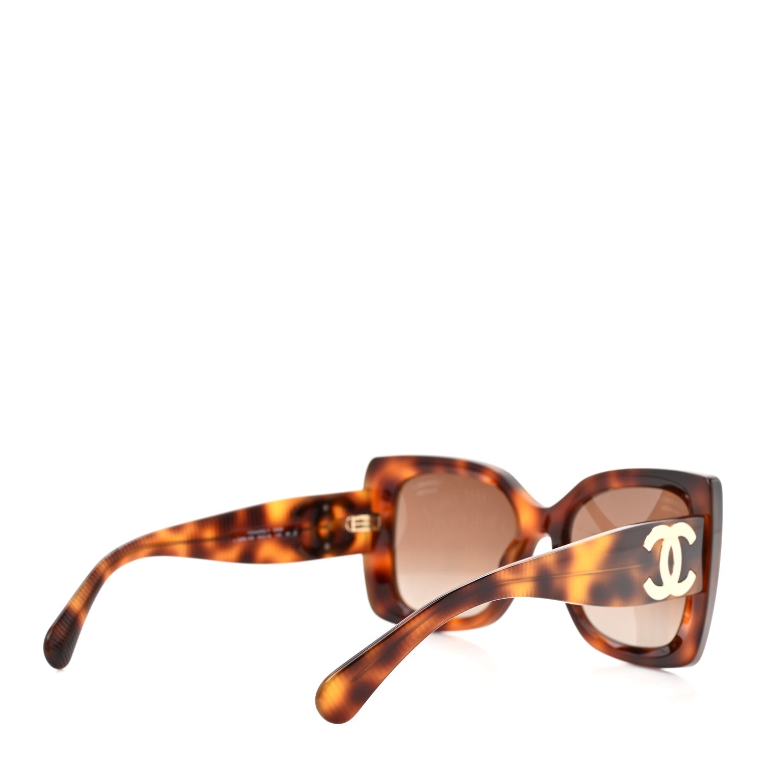 Chanel Square Polarized CC Sunglasses 5494 Tortoise Brown