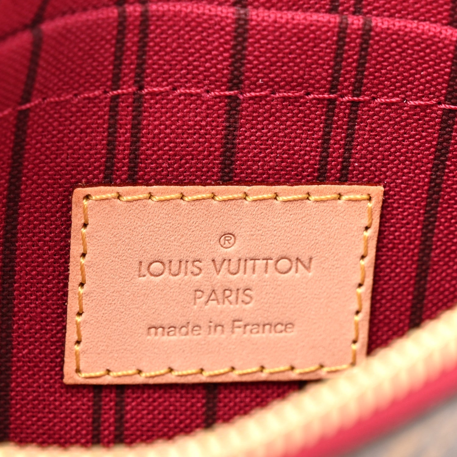 Louis Vuitton Monogram Neverfull PM Pochette Pivoine