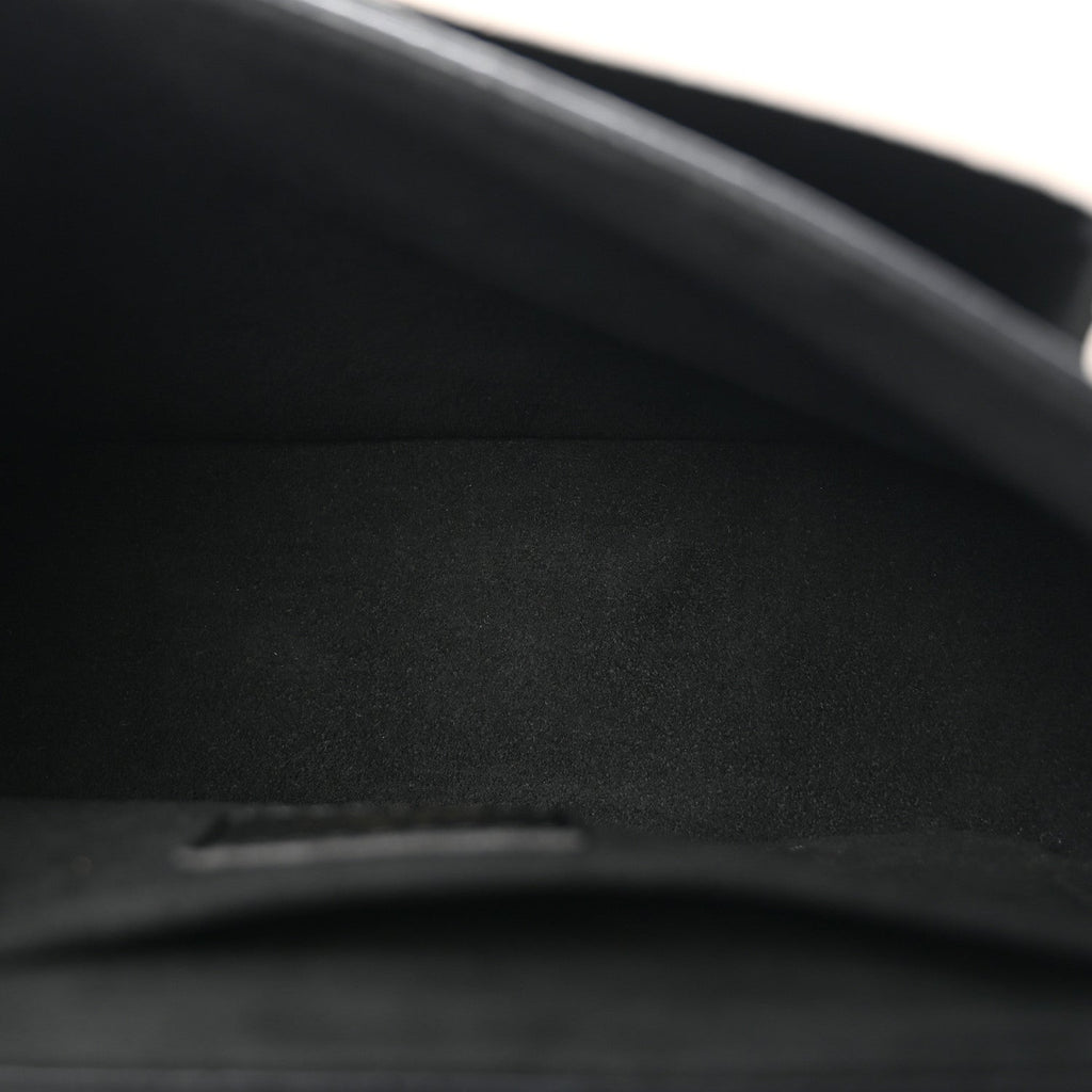 Louis Vuitton Grained Calfskin Lockme Tender Black