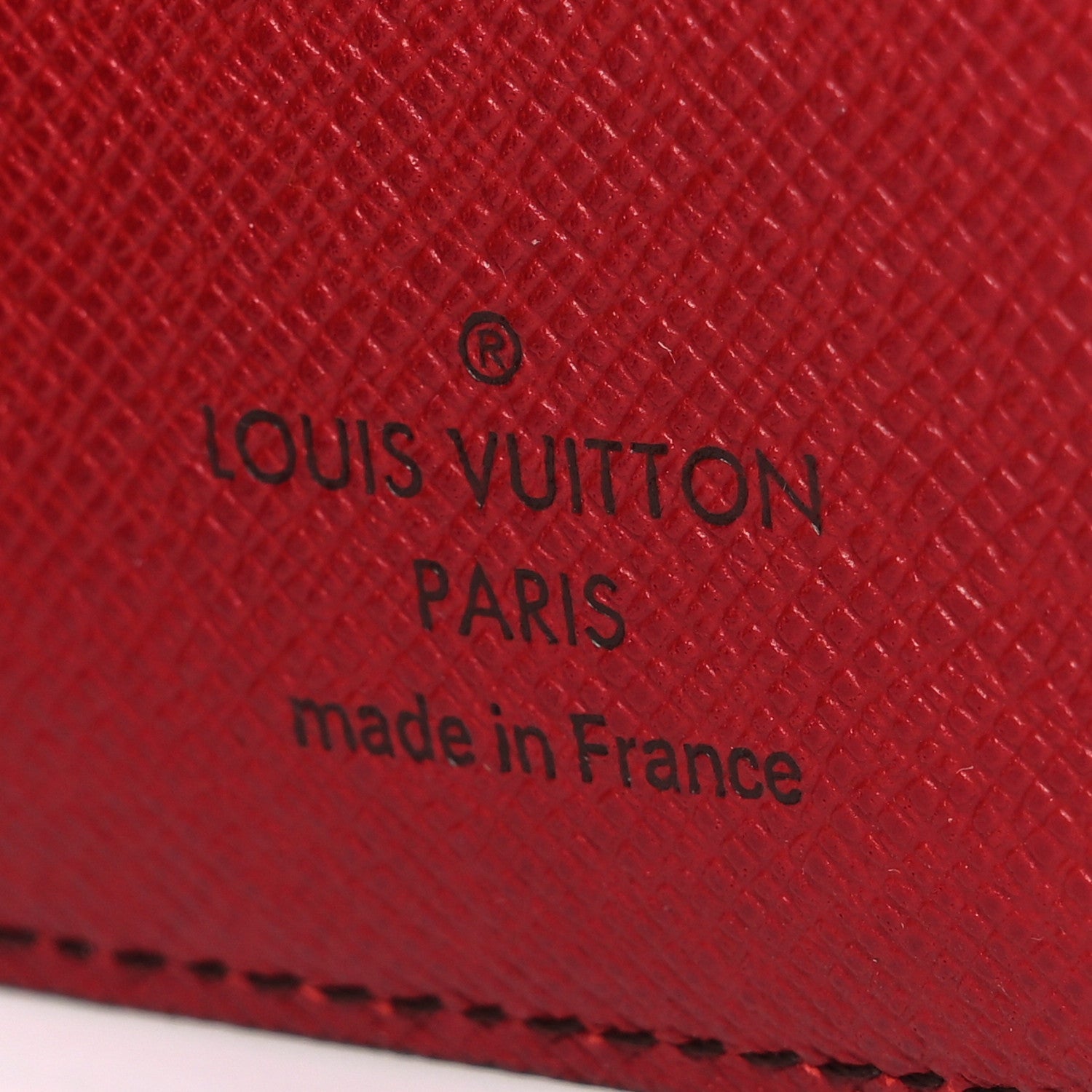 Louis Vuitton Monogram Compact Marie Wallet Rouge
