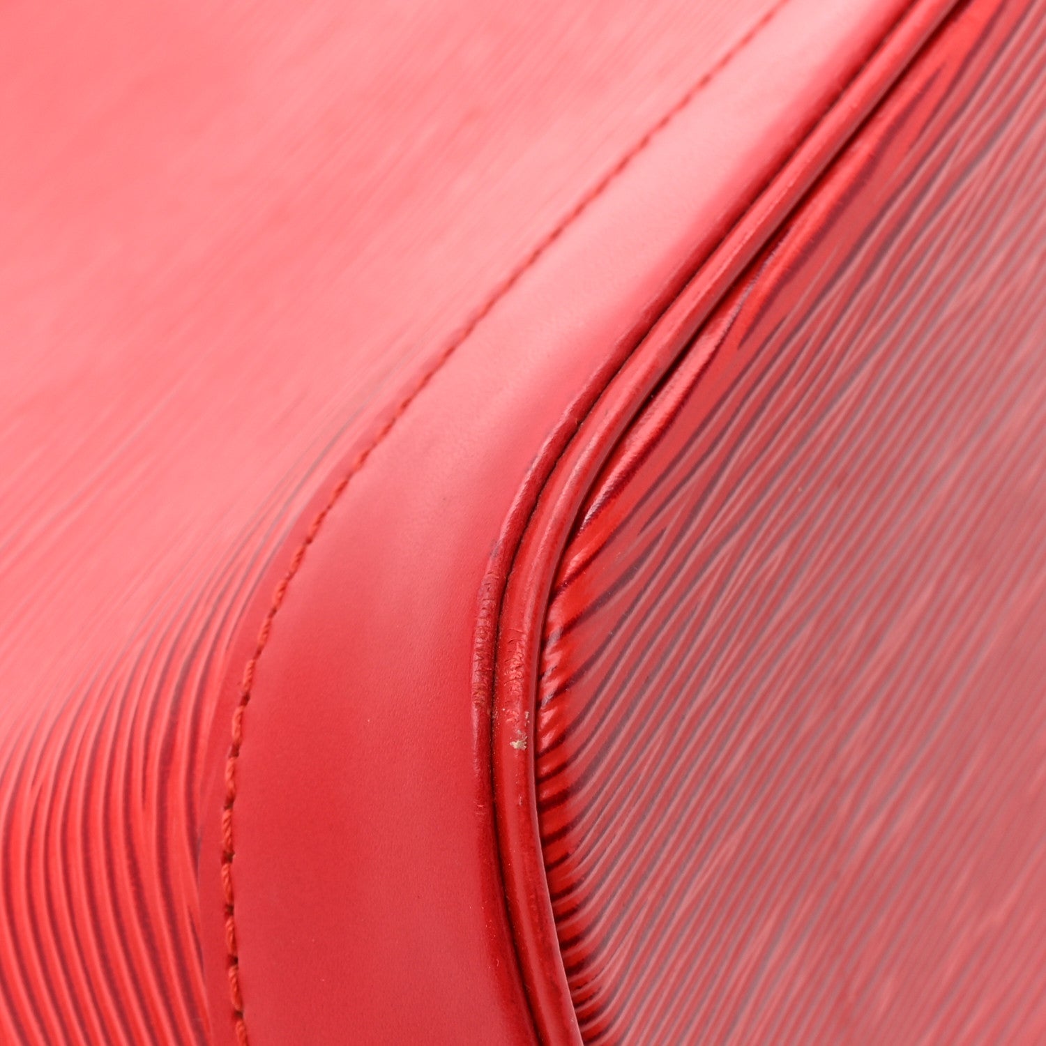 Louis Vuitton Epi Alma PM Castillan Red