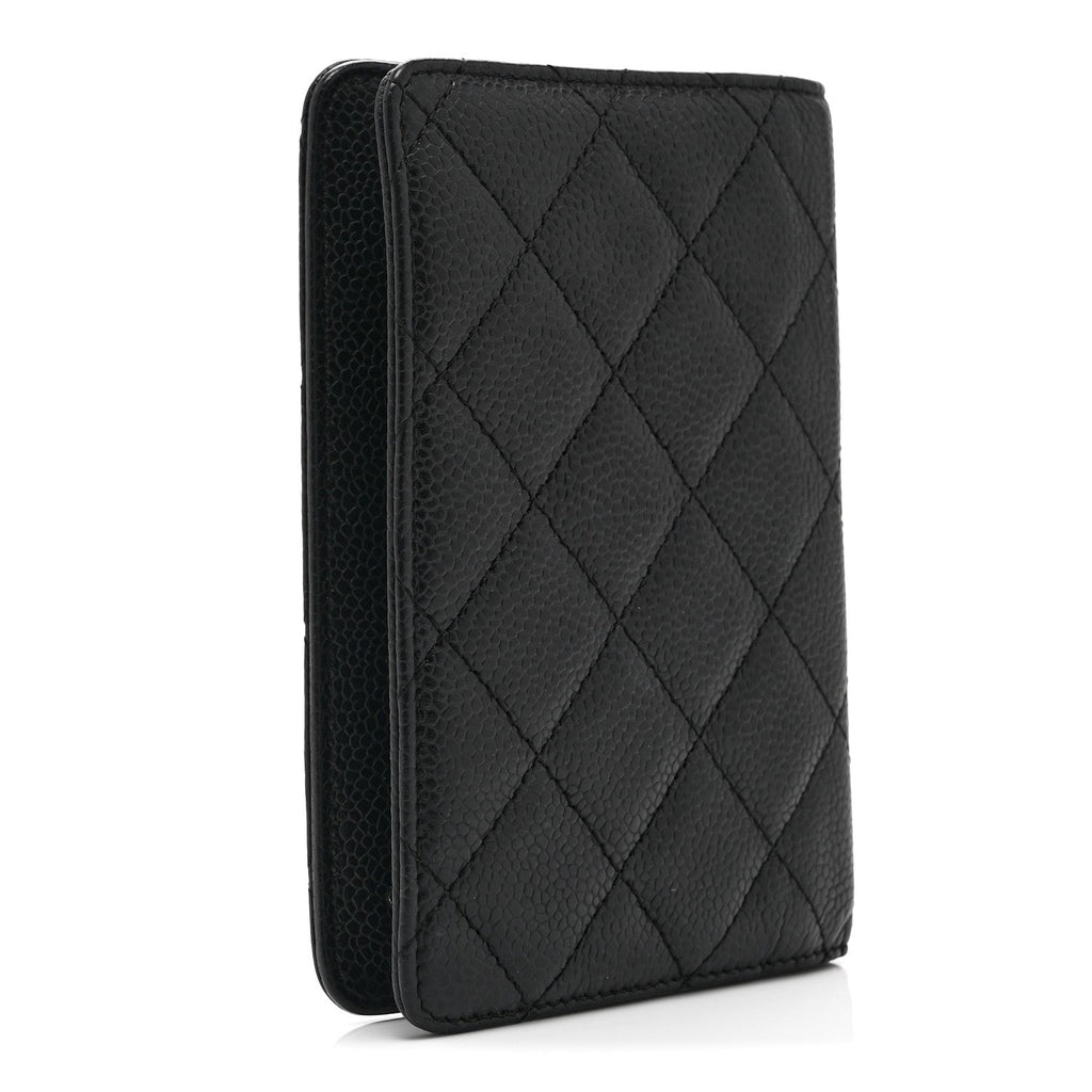 Chanel Caviar Quilted Agenda Cover Black
