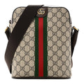 Gucci GG Supreme Monogram Web Small Ophidia Slingbag Beige Ebony New Acero