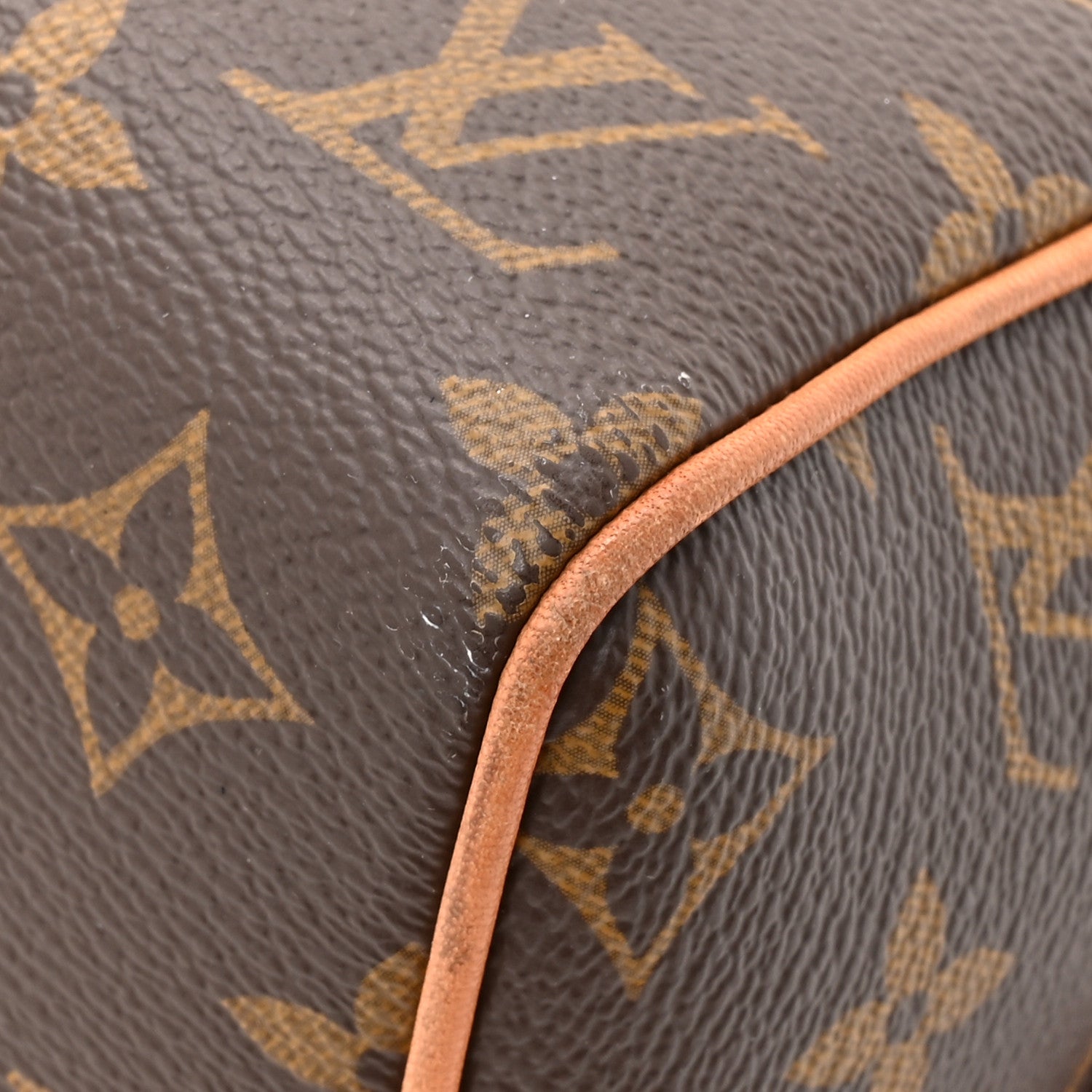Louis Vuitton Monogram Speedy Bandouliere 20 Beige