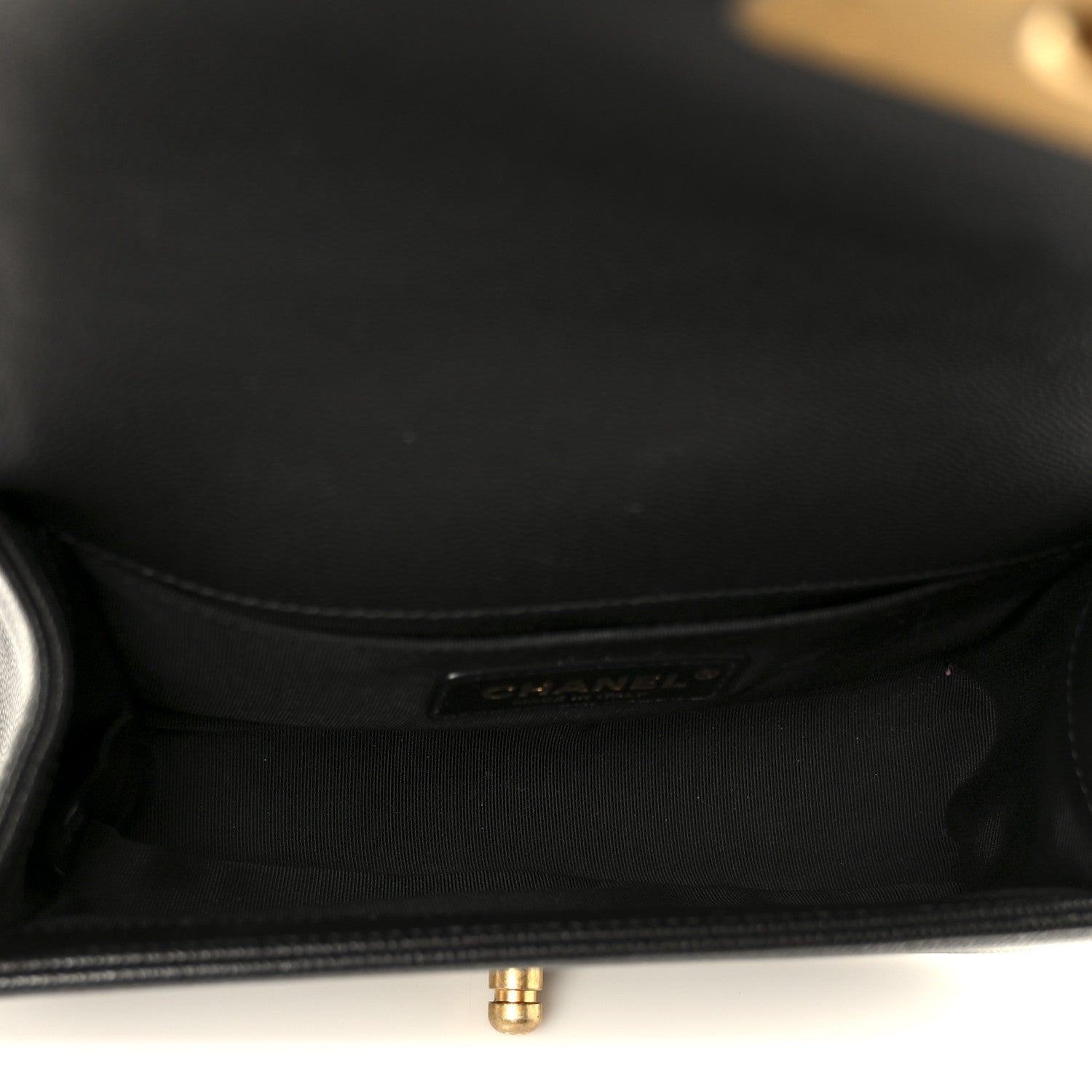 Chanel Caviar Quilted Small Boy Flap Black