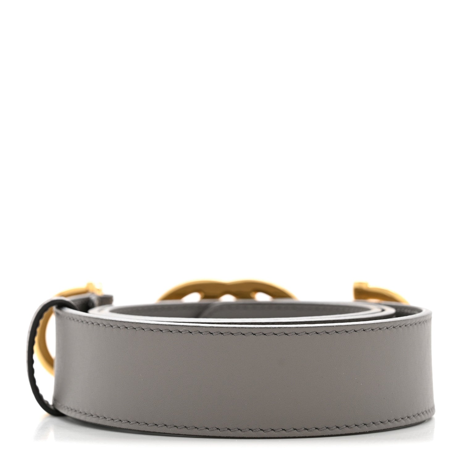 Gucci Calfskin Zumi 30mm Belt 75 30 Dusty Grey