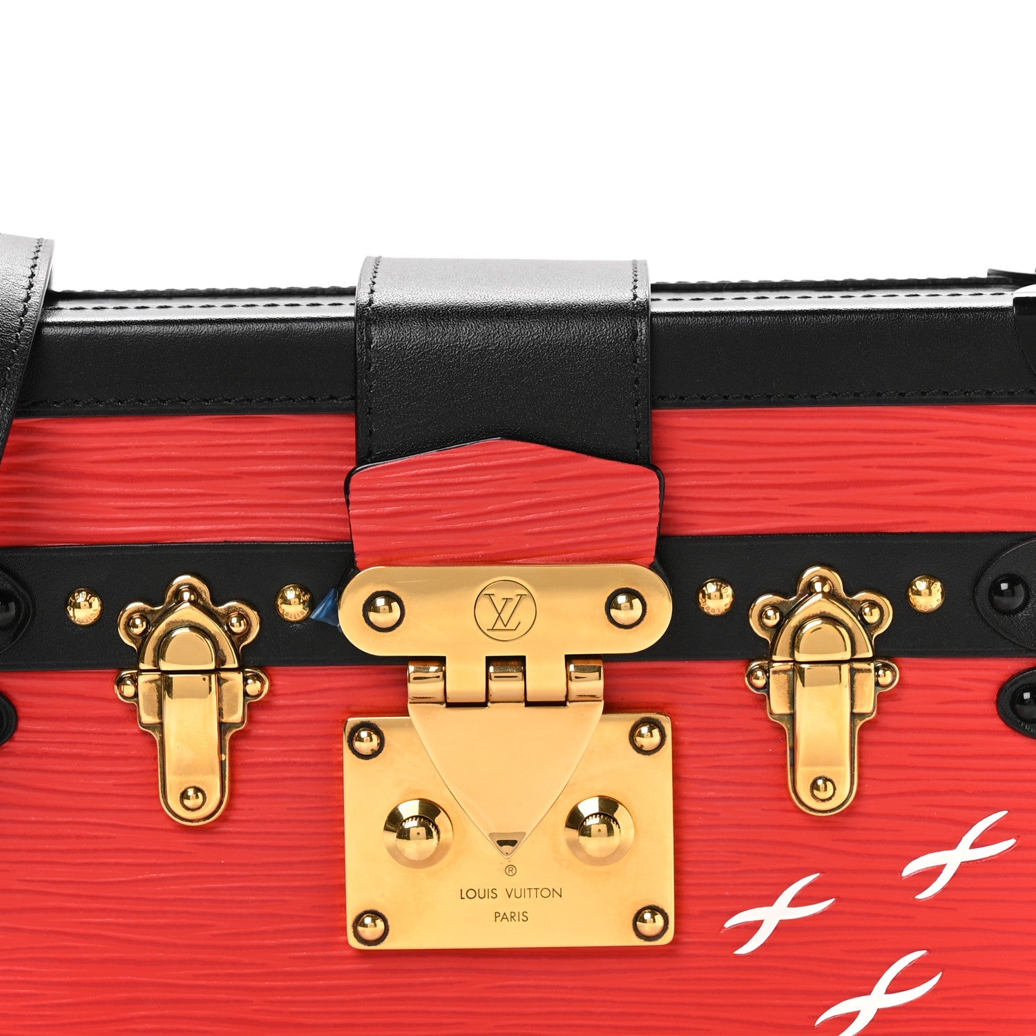 Louis Vuitton Epi Petite Malle Coquelicot
