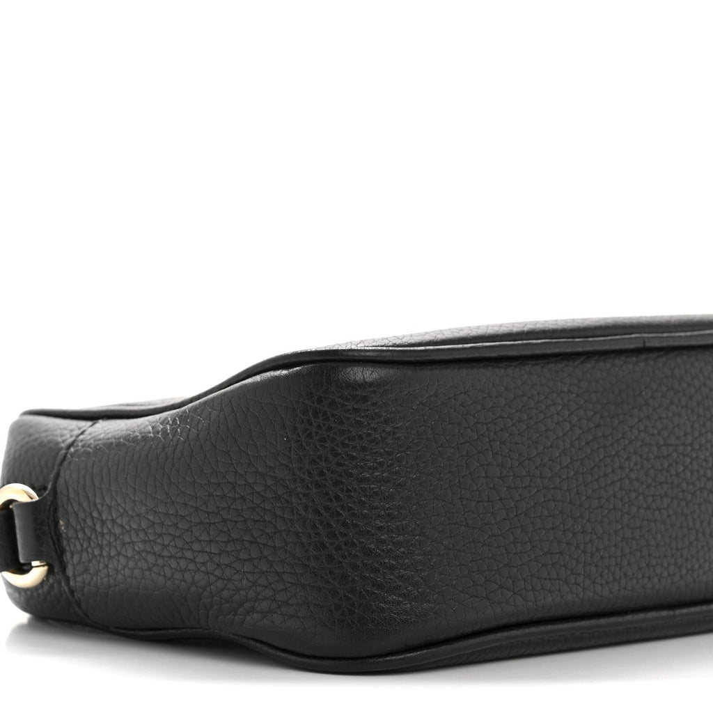 Gucci Pebbled Calfskin Small Soho Disco Bag Black