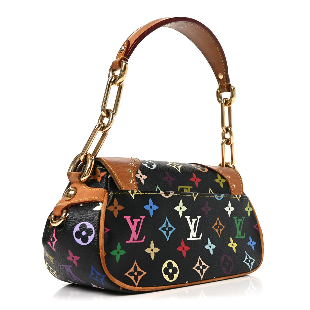 Louis Vuitton Monogram Multicolor Marilyn Black
