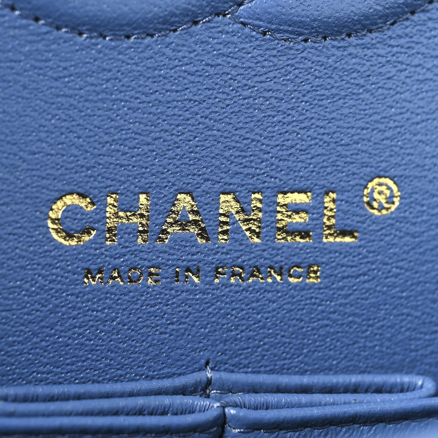 Chanel Caviar Quilted Small Double Flap Blue