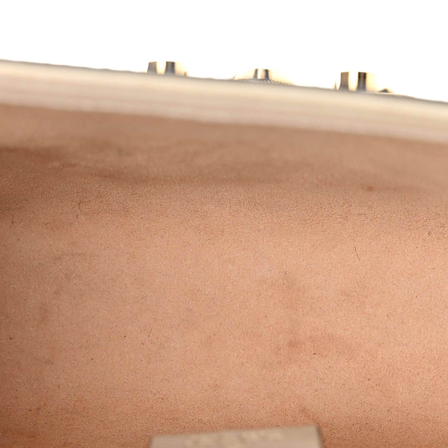 Gucci GG Supreme Monogram Calfskin Small Padlock Shoulder Bag Beige Mystic White Sun Oil
