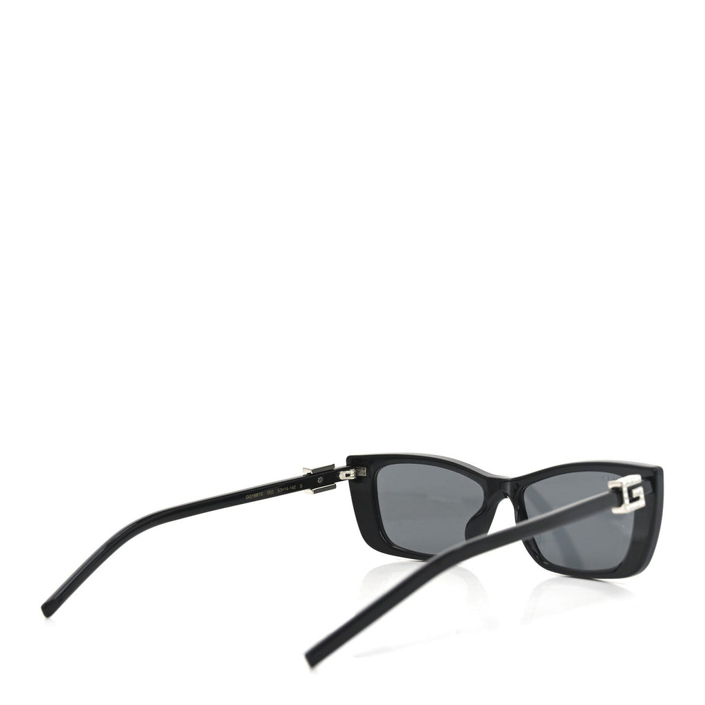 Gucci Acetate Crystal Rectangle Sunglasses GG1681S Black