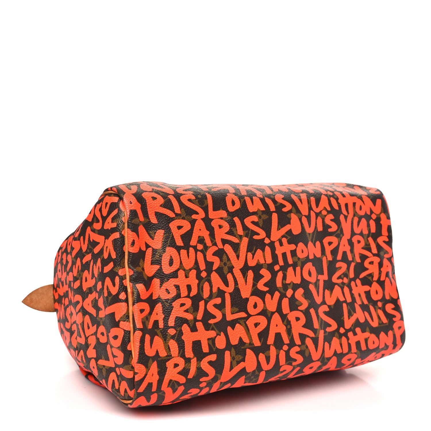 Louis Vuitton Monogram Graffiti Speedy 30 Orange