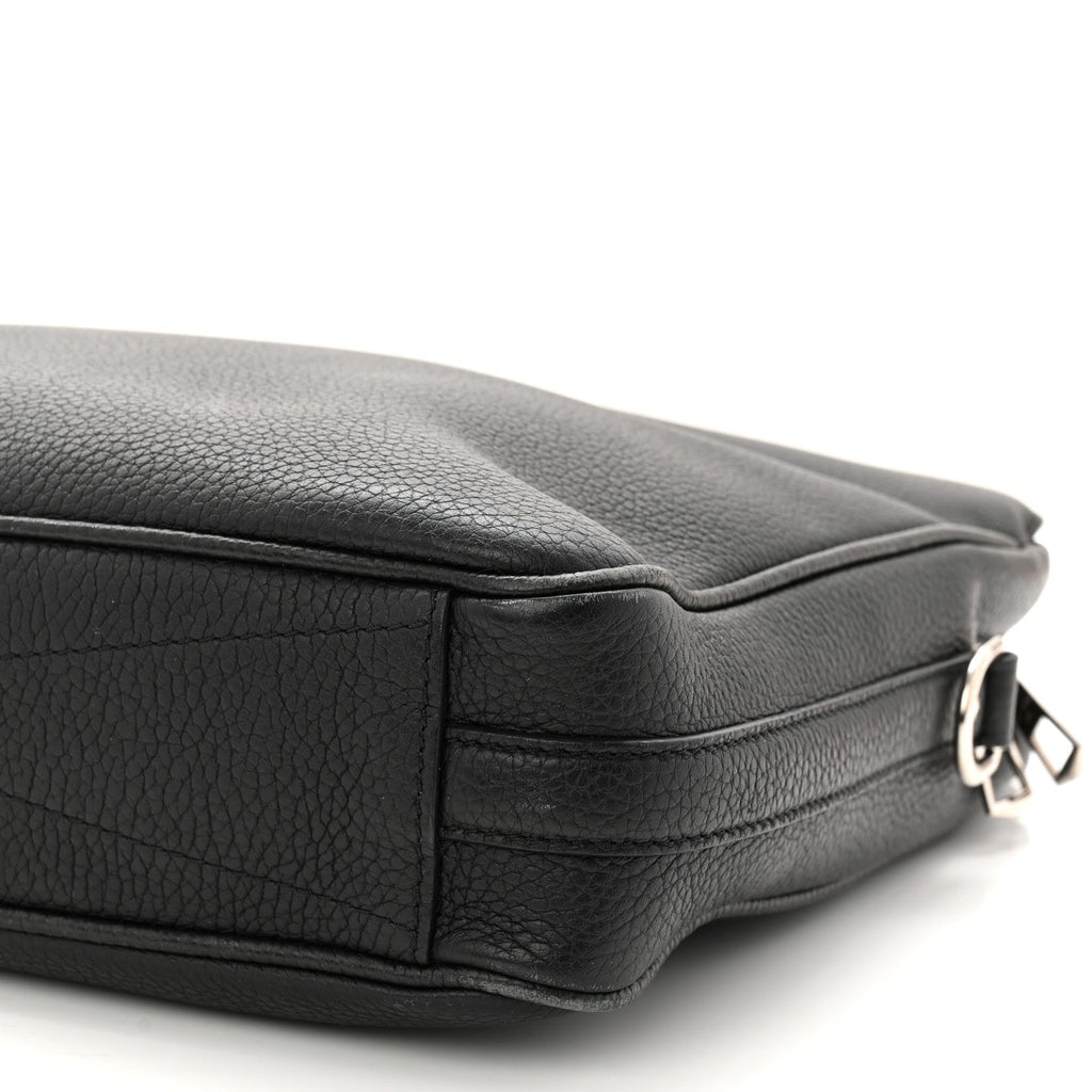 Louis Vuitton Taurillon Armand Briefcase Black