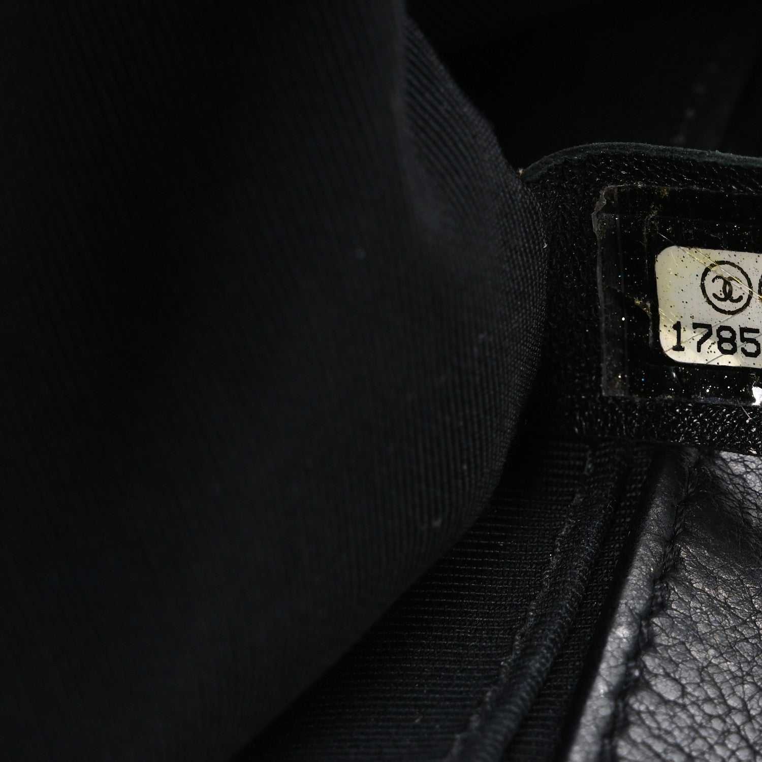 Chanel Lambskin Quilted Medium Boy Flap Black
