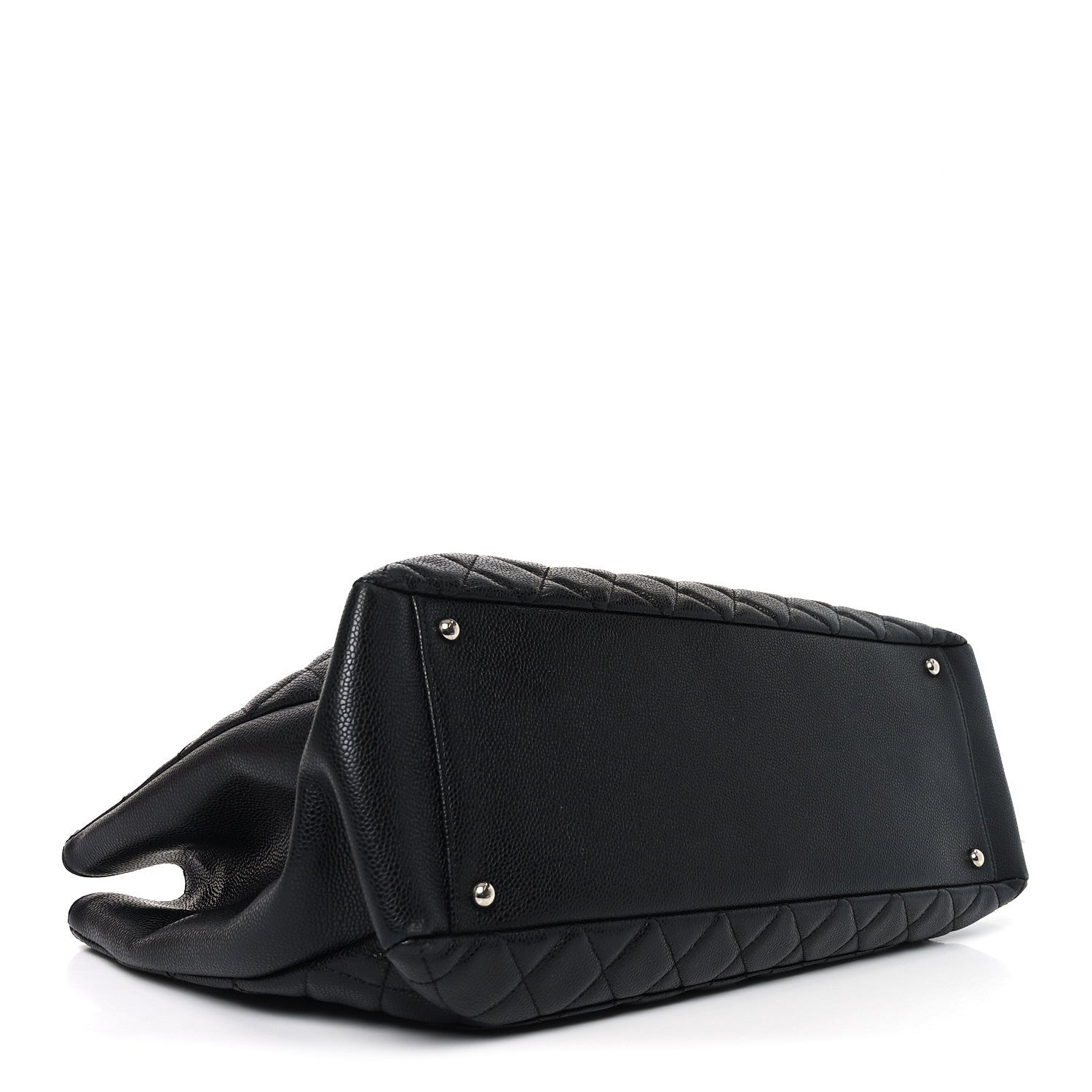 Chanel Caviar Quilted XL Grand Shopping Tote GST Black
